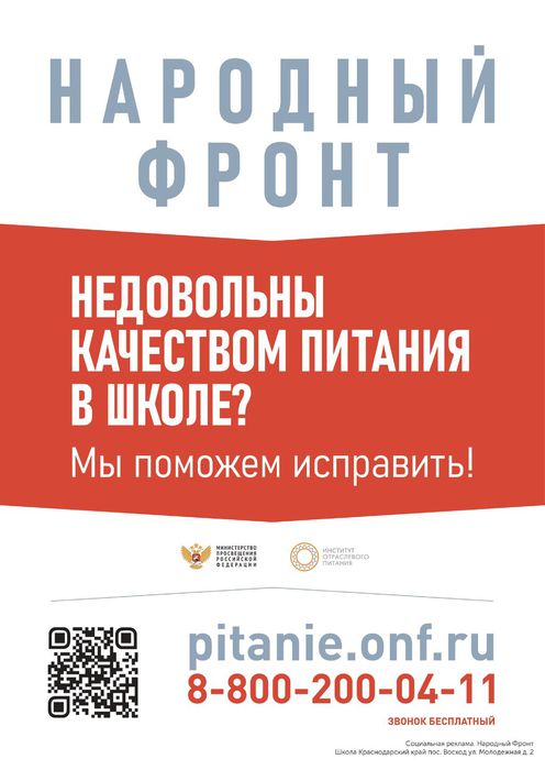 Плакат Народный фронт